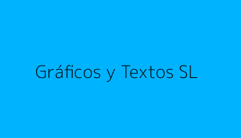 Gráficos y Textos SL